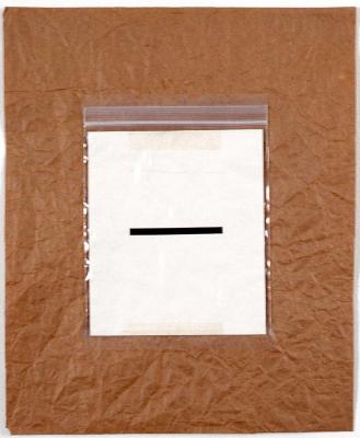 "One" from the "Works with Paper" series