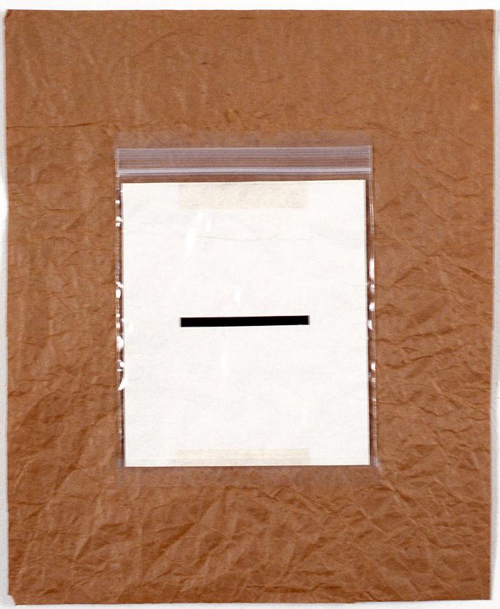 "One" from the "Works with Paper" series